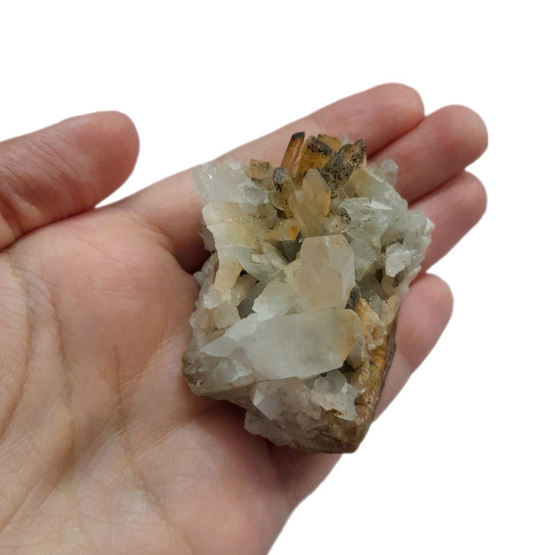 سنگ راف کوارتز مدل منشوری کلکسیونی آکواریوم کادویی کد 353