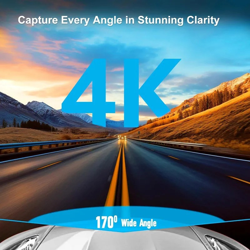 دوربین ثبت وقایع خودرو اتوویژن مدل Autovision 507 به همراه دوربین عقب