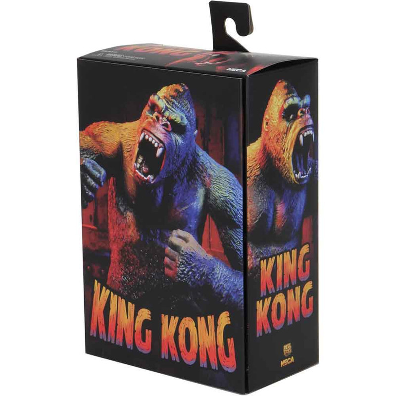 اکشن فیگور نکا مدل کینگ کونگ رنگی طرح Ultimate King Kong ارتفاع 18 سانتی‌متر