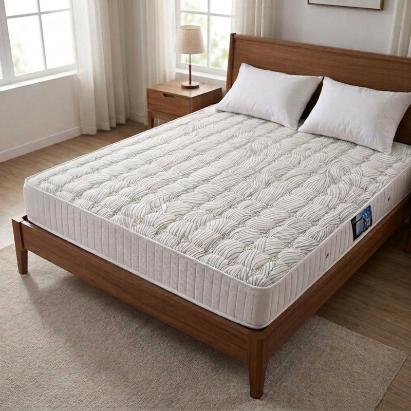 تشک طبی فنری داتیس بافت مدل ویچکرافت دو نفره سایز 140×200 سانتی متر