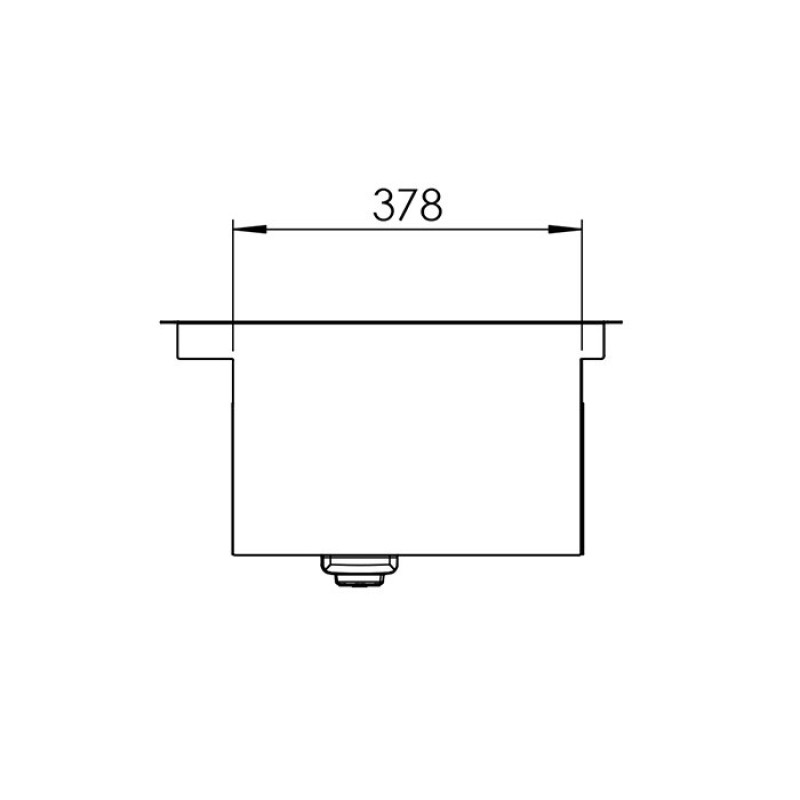 سینک ظرفشویی کن مدل 90-BCN302 توکار