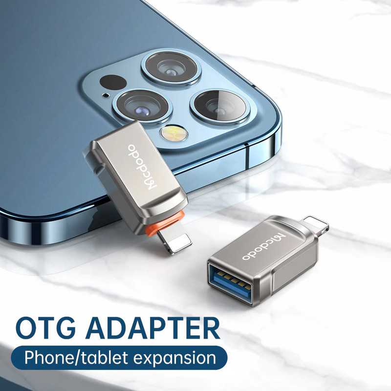 مبدل OTG USB به لایتنینگ مک دودو مدل OT-8600