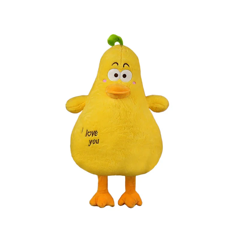 عروسک طرح جوجه گلابی کد NT117 ارتفاع 40 سانتی‌متر