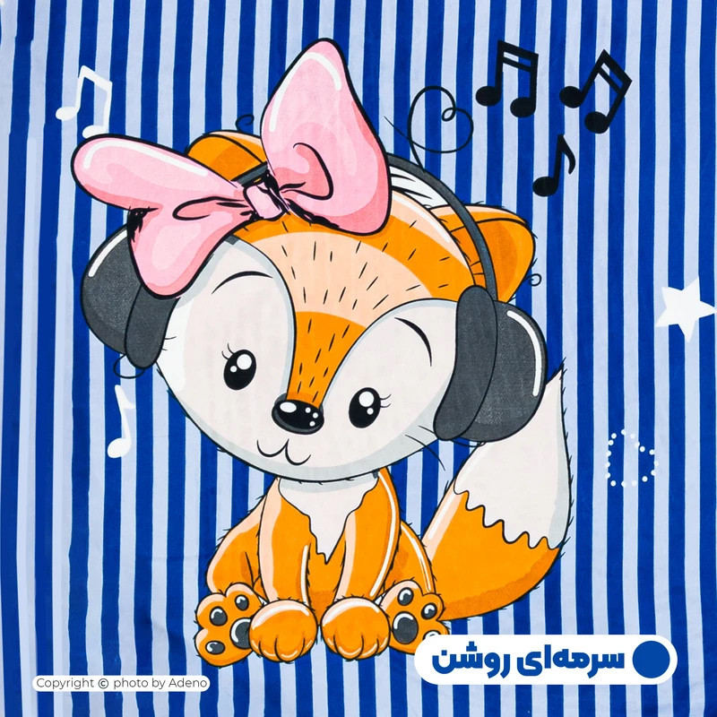 بالش نوزاد آدنو مدل Lovely fox کد MC15