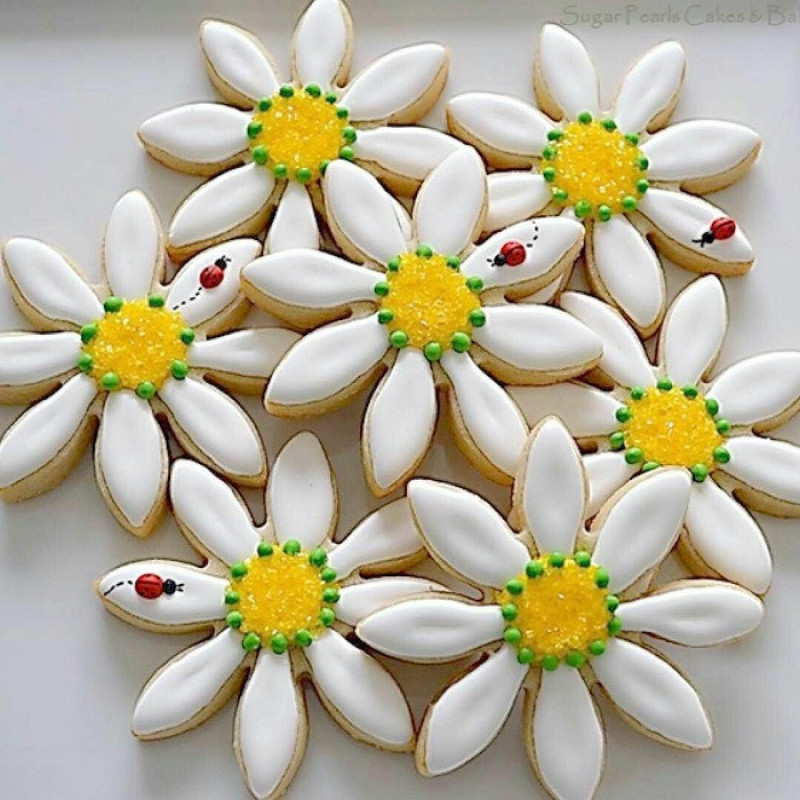 کاتر شیرینی پزی به گز مدل گل مینا مجموعه 4 عددی