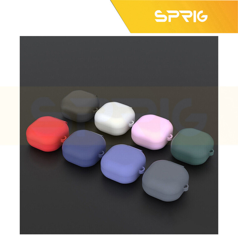 کاور اسپریگ مدل Hard Silicon مناسب برای هدفون بی سیم سامسونگ galaxy buds 2  buds pro  buds live  buds 2 Pro