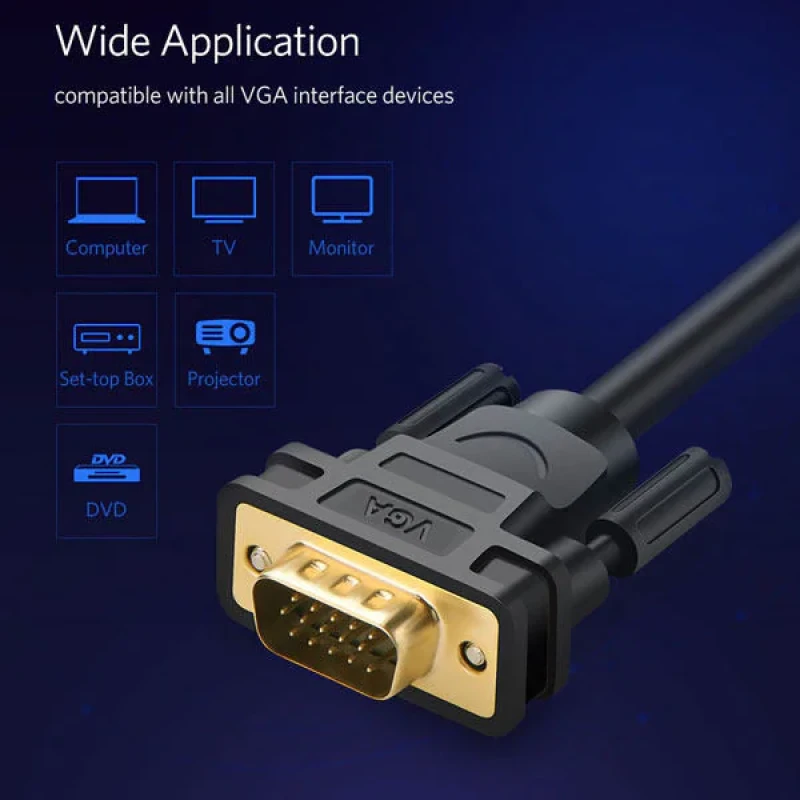کابل VGA یوگرین مدل VG101-11631 طول 3 متر