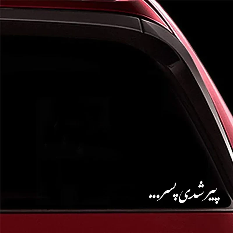 برچسب بدنه خودرو طرح پیر شدی پسر کد MT-W493