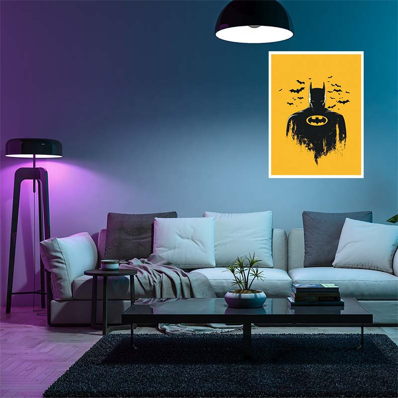 پوستر کارنيکا طرح بتمن Batman کد 71181 مجموعه 8 عددی