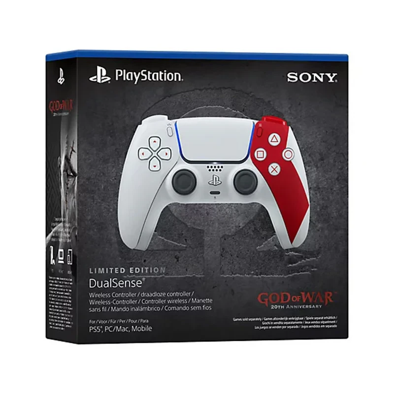 دسته بازی پلی استیشن 5 سونی مدل god of war 20th anniversary DUALSENSE
