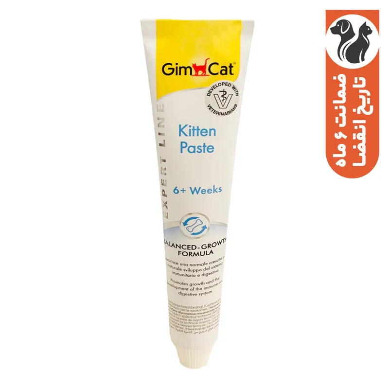 خمیر تقویتی گربه جیم کت مدل kitten paste وزن 50 گرم