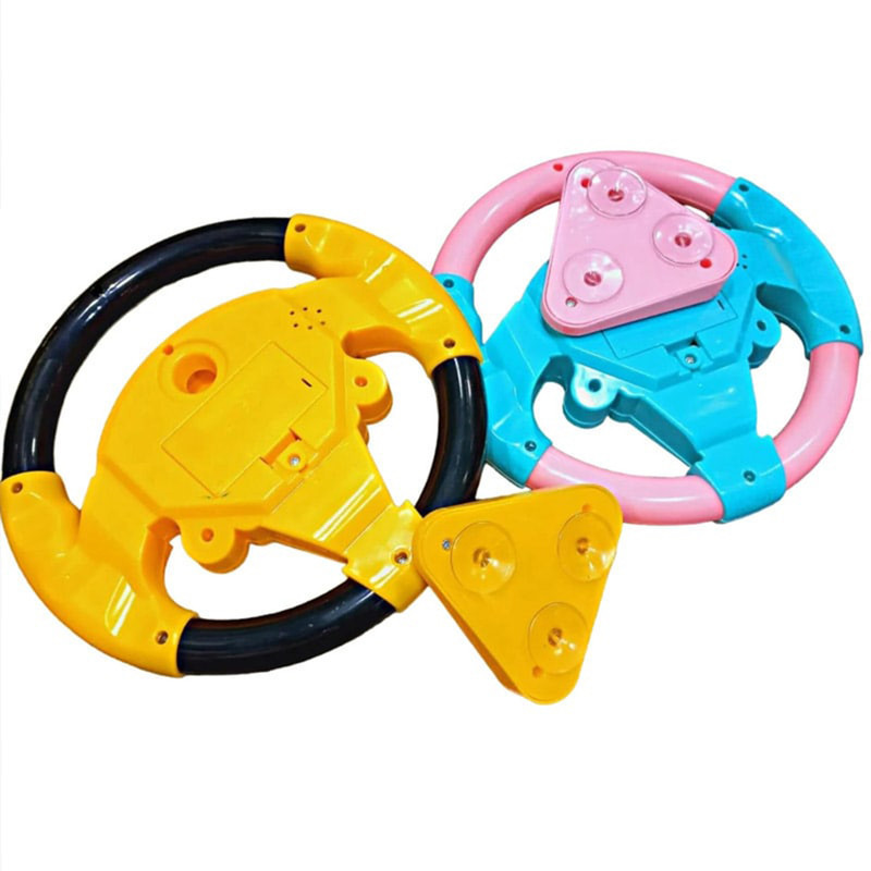 اسباب بازی ناب سل مدل فرمان ماشین داشبوردی موزیکال Musical steering wheel