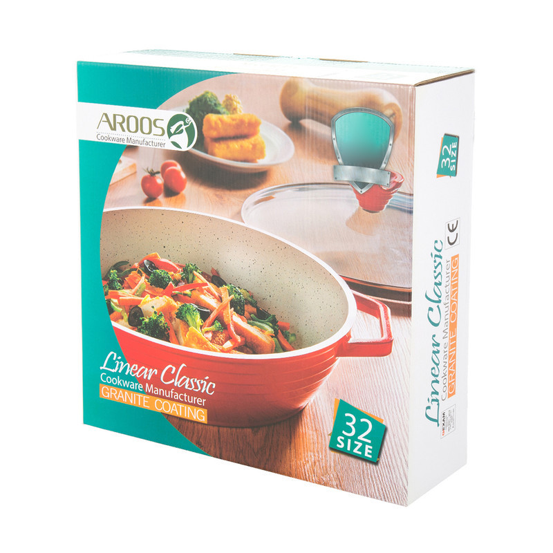 تابه گرانیت عروس مدل دربدار کلاسیک سایز 32