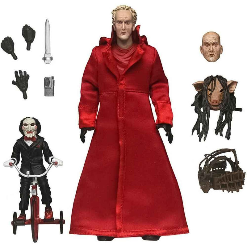 اکشن فیگور نکا مدل اره طرح Jigsaw Ultimate Red Suit ارتفاع 20 سانتی متر