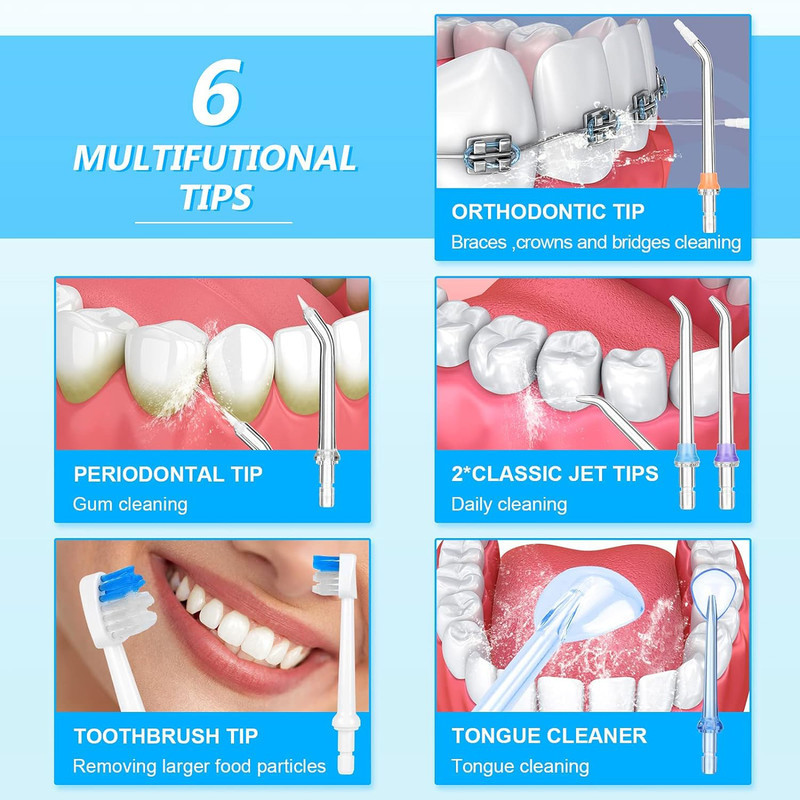 دستگاه شست و شوی دهان و دندان اچ تو اوفلس مدل HF-6