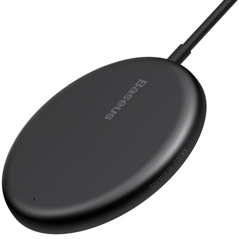 شارژر بی سیم باسئوس مدل Simple Mini Magnetic Wireless Charger WX01-JKF