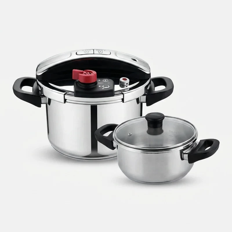 زودپز دوقلوی تونیش مدل TN-1100 با گنجایش 5+7 لیتر