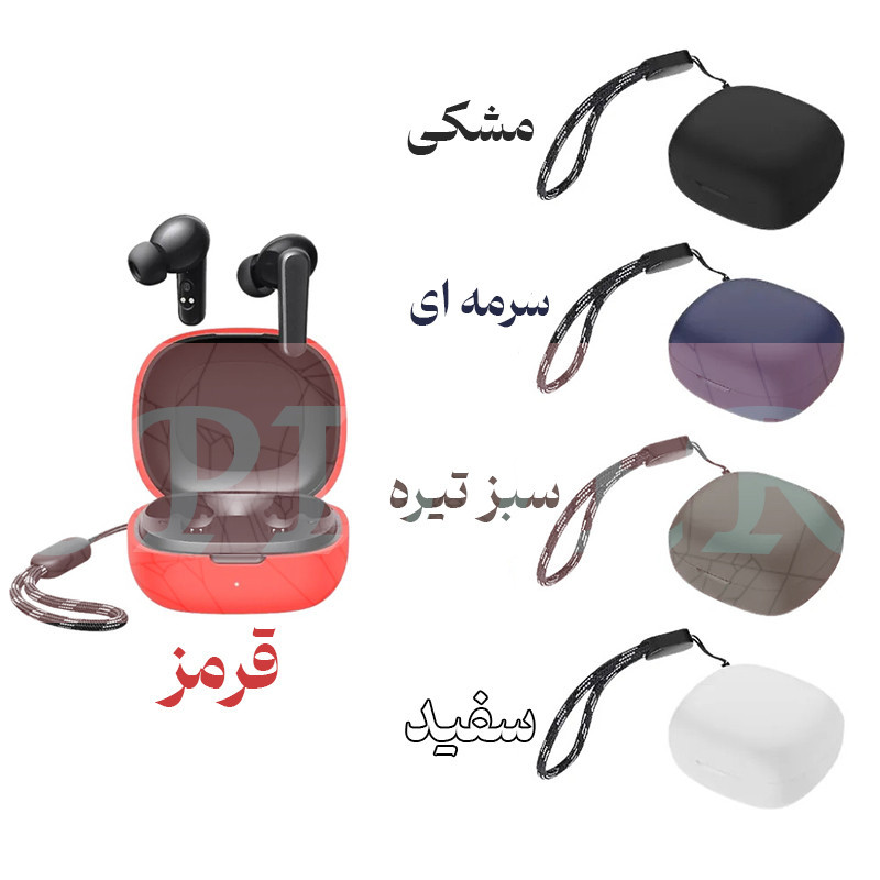 کاور اسپایدر مدل سیلیکونی مناسب برای کیس هدفون بی سیم انکر SoundCore R50i  P20i