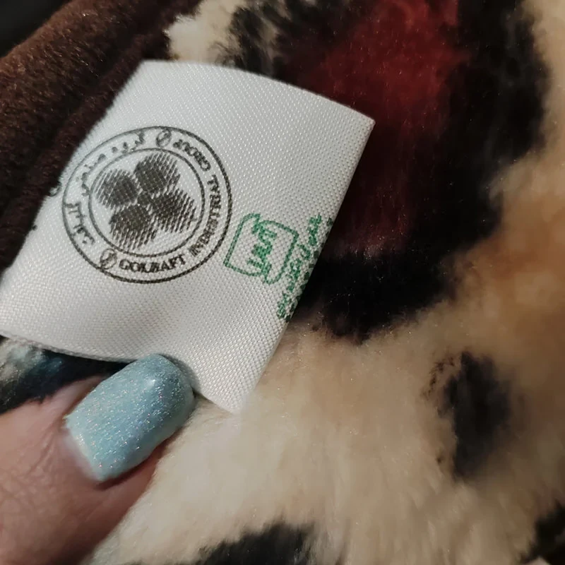 پتو گلبافت مدل برتر طرح پوست ماری سایز 220x160 سانتی متر