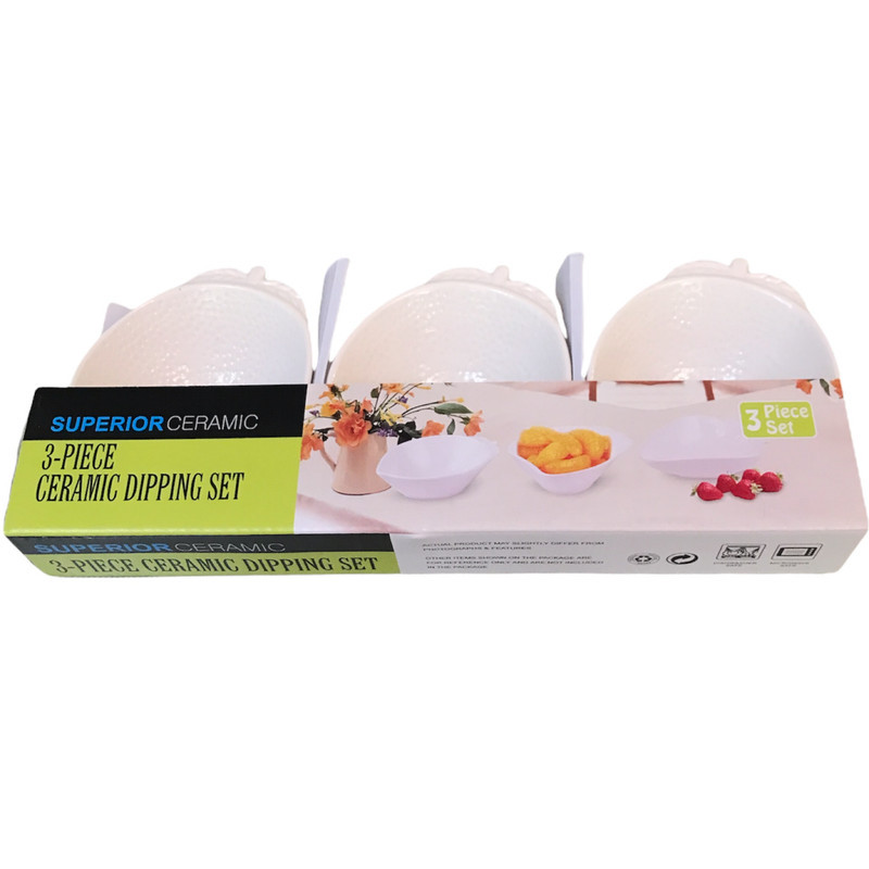 پیاله طرح گلابی مدل YL-1509 بسته 3 عددی