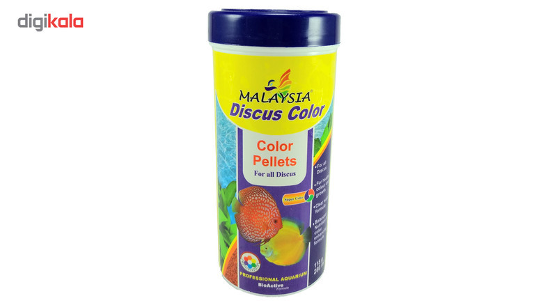 غذای ماهی مالزی مدل Discus Color وزن 115 گرم