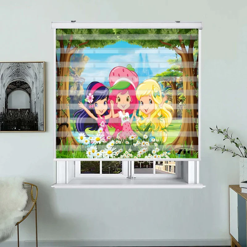 پرده زبرا زیو کد K3056 سایز 150X150 سانتی متر