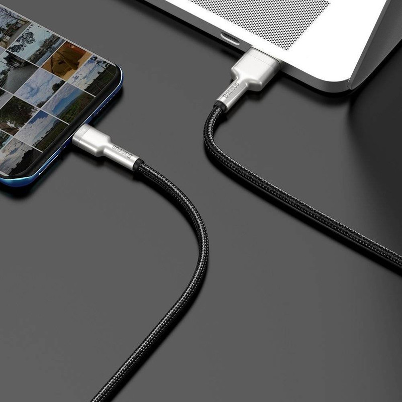 کابل تبدیل USB به USB-C باسئوس مدل CAKF000201 66W طول 2 متر