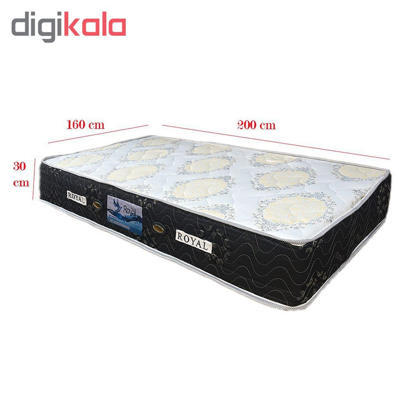 تشک رویال مدل آیسان M07P دو نفره سایز 200 × 160 سانتی‌ متر