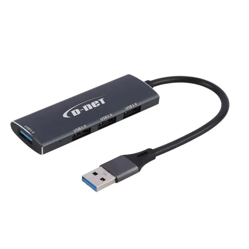 هاب 4 پورت USB 3.0 دی نت مدل dt-430