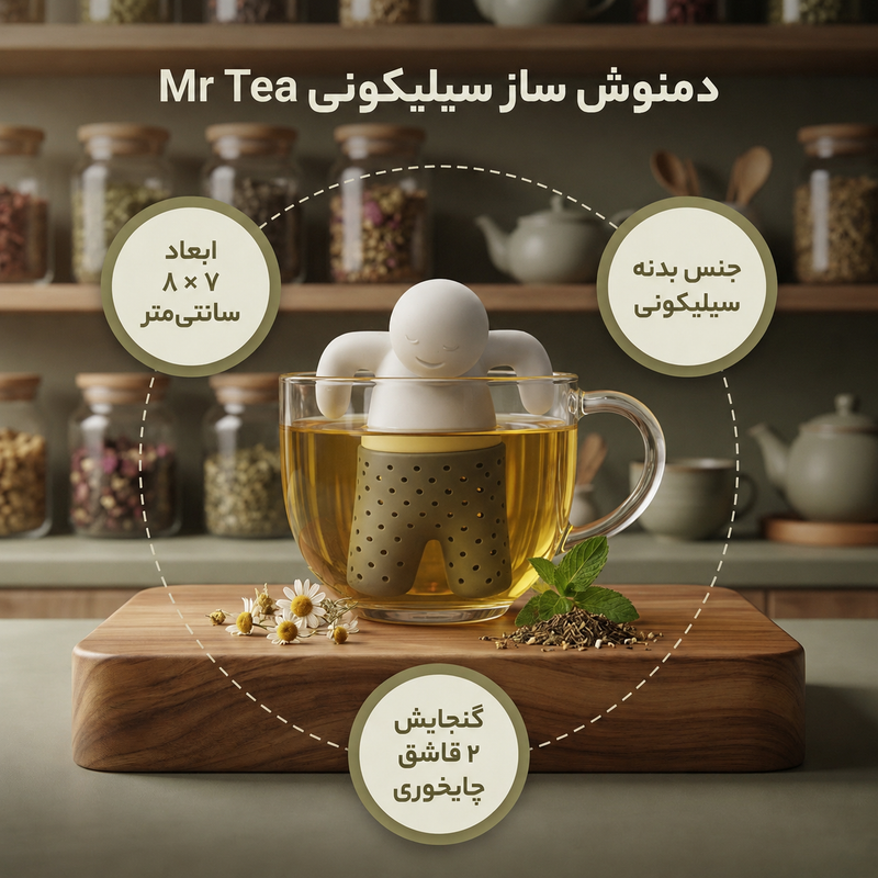 دمنوش ساز مدل Mr Tea