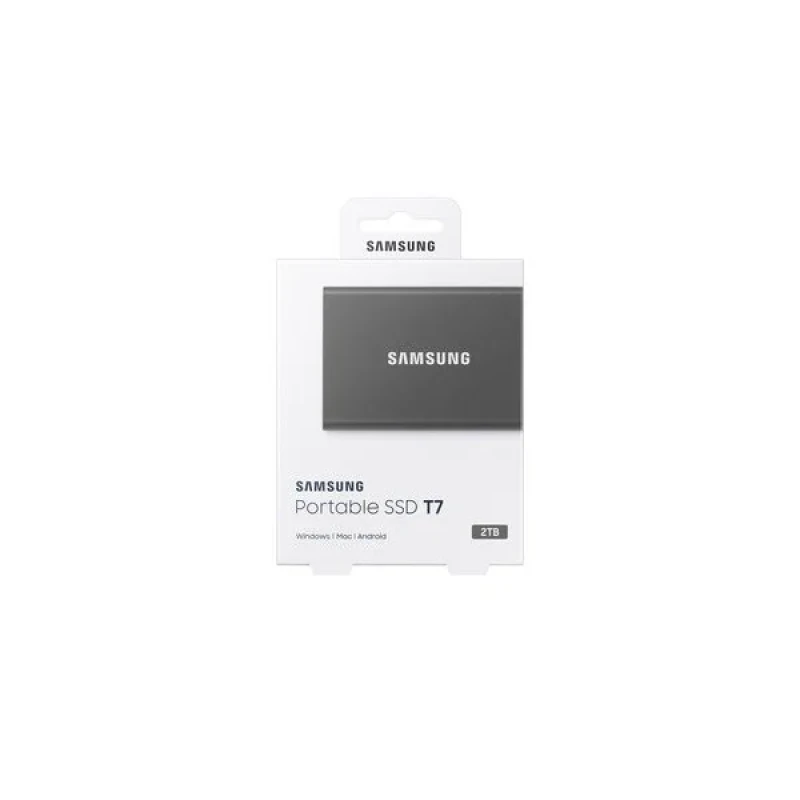 اس اس دی اکسترنال سامسونگ مدل T7 ظرفیت 2 ترابایت رابط USB 3.2 Gen2