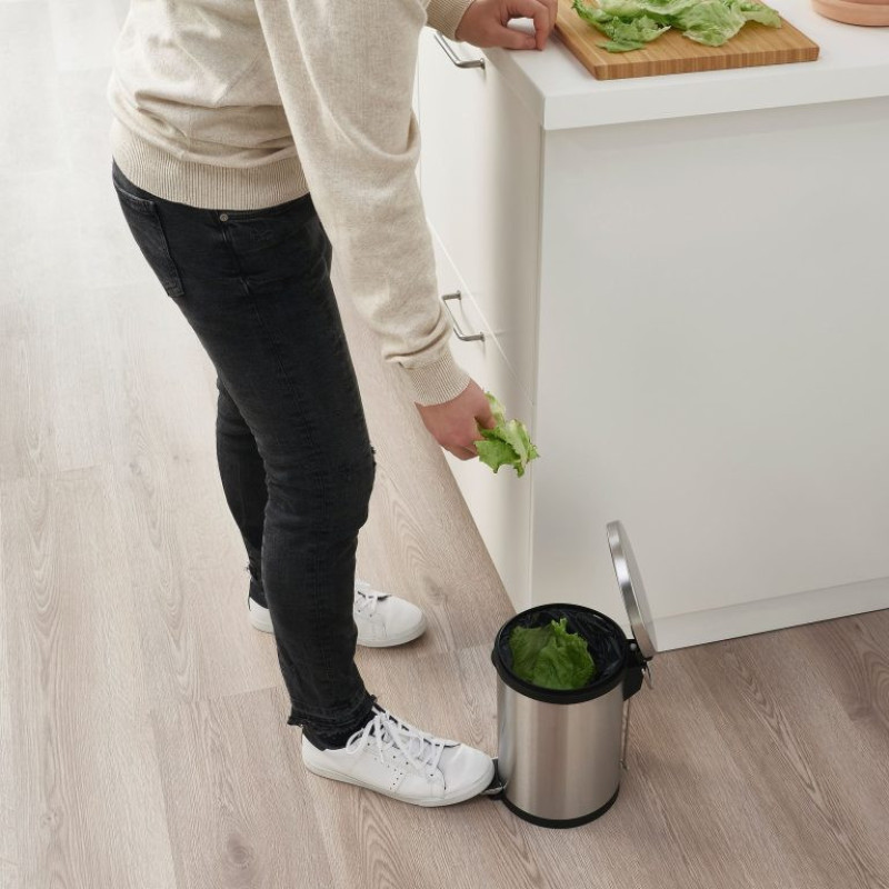 سطل زباله پدالی ایکیا مدل SNORPA
