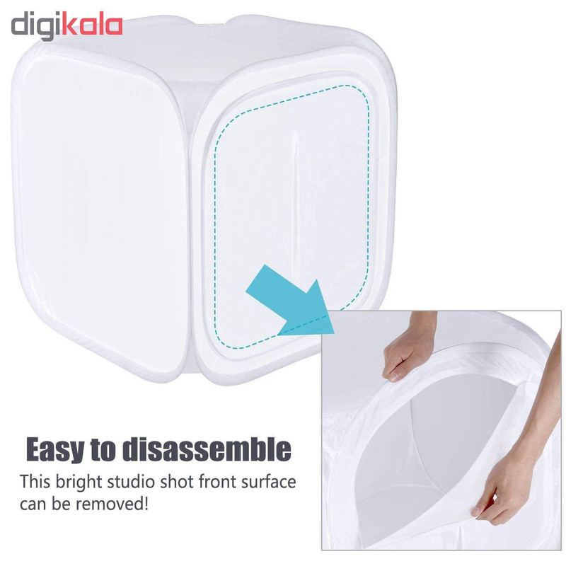 چادر عکاسی مدل لوکس کد L60 ابعاد60x60 سانتیمتر