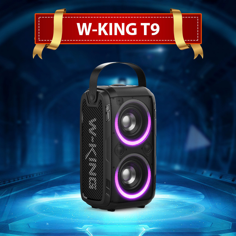 اسپیکر بلوتوثی قابل حمل دبلیو-کینگ مدل T9