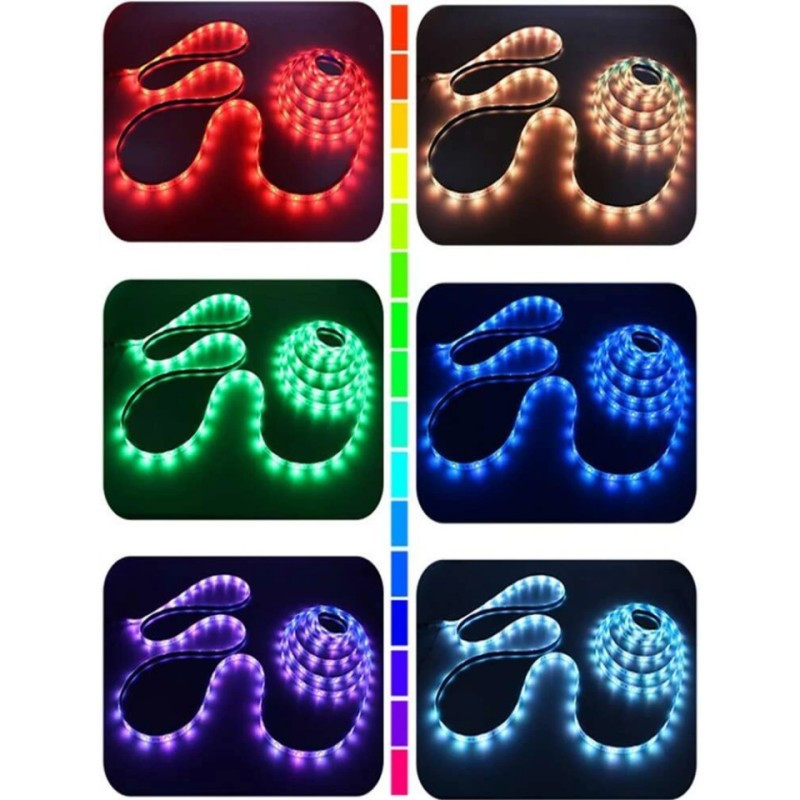 ریسه ال ای دی استریپ لایت مدل  5050SMD طول 5 متر