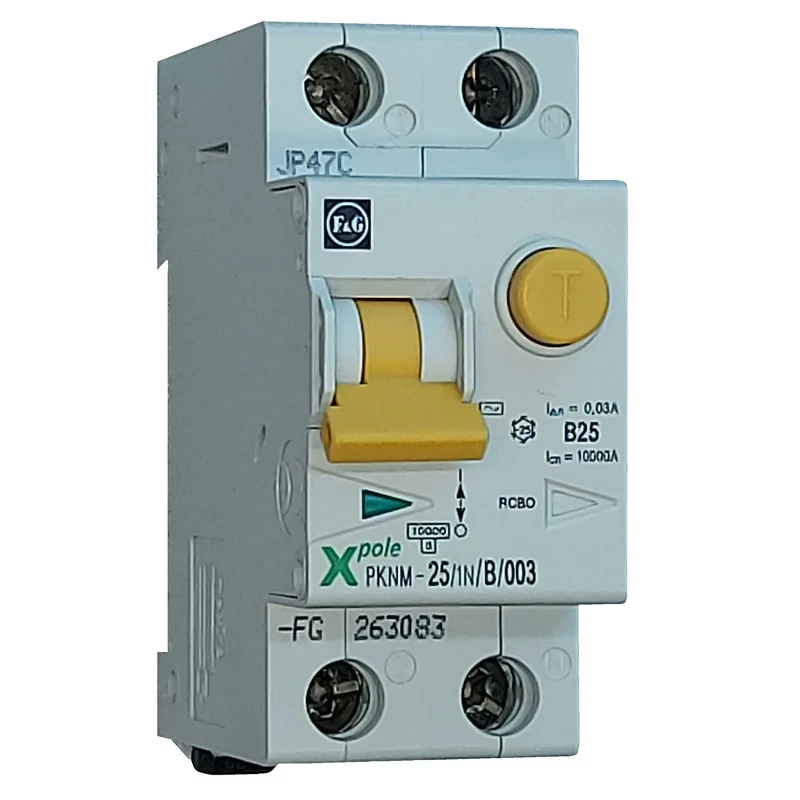 فیوز محافظ جان تک فاز 25 آمپر اف اند جی مدل Xpole PKNM-251NB003