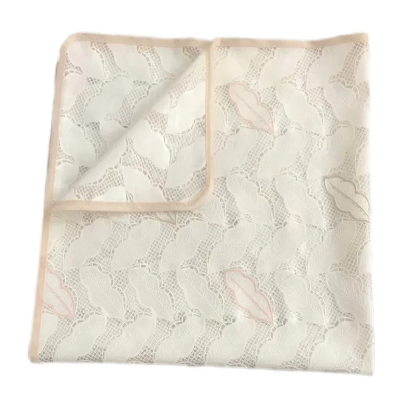 سفره 2 نفره مدل رویال طرح گیپور سایز 70×70 سانتی متر کد 05