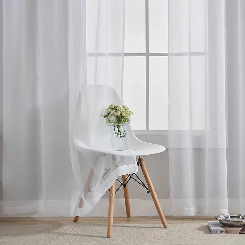 پرده تیکو دکو مدل حریر کلاسیک 7160 دوخت ساده سایز 160x295 سانتی‌متر