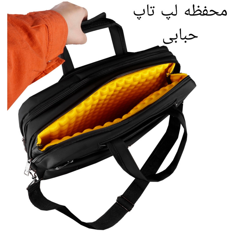 کیف لپ تاپ مدل Bnt-khrd مناسب برای لپ تاپ‌های 16 اینچ