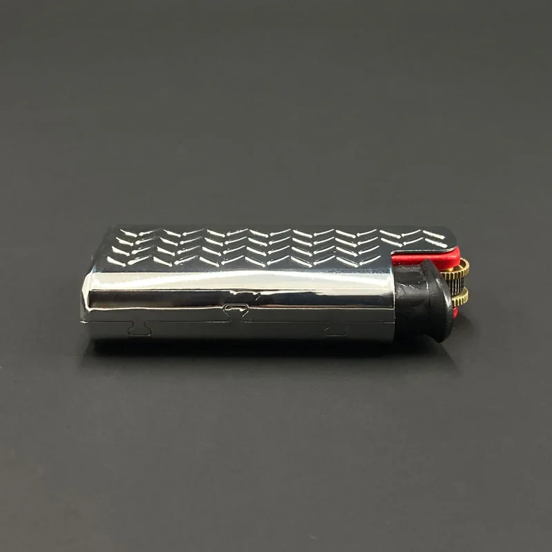فندک گازی مدل مینی سنگی طرح زیگزاگ کد DKD-2106
