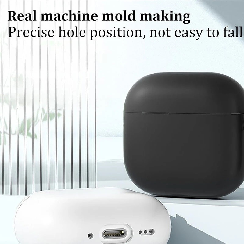 کاور مدل سیلیکون کد silicon مناسب برای اپل Airpod 4  4 ANC