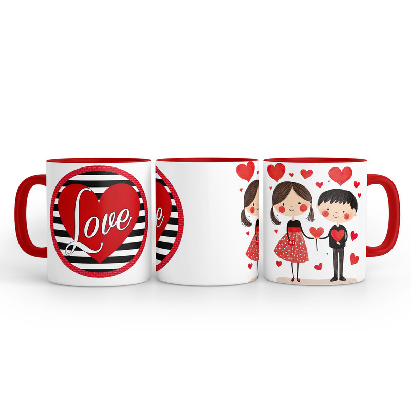 ماگ طرح عاشقانه کد 0110