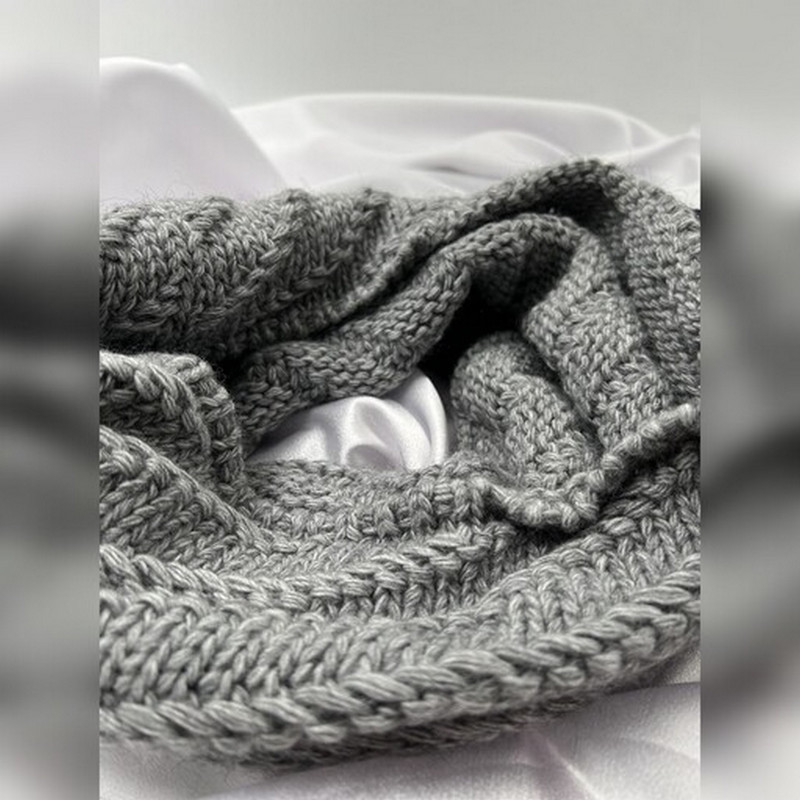 شال گردن بافتنی مدل KT116