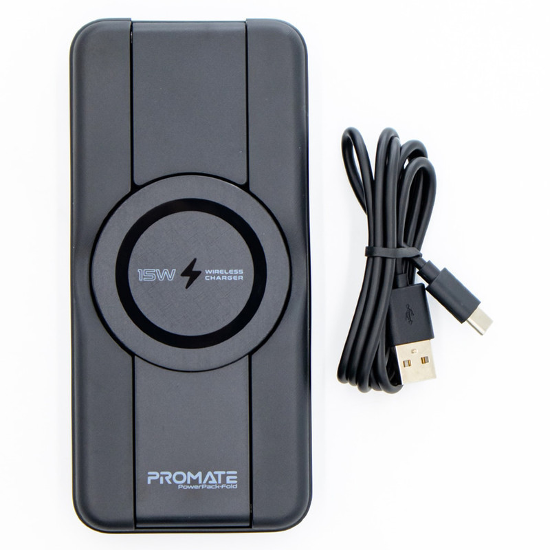 پاوربانک پرومیت مدل POWERPACK-FOLD به ظرفیت 10000 میلی آمپرساعت