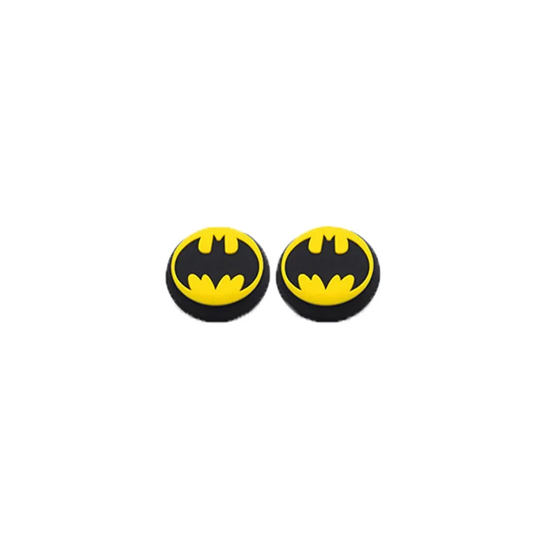 روکش آنالوگ دسته پلی استیشن مدل Batman-Yellow001 بسته دو عددی