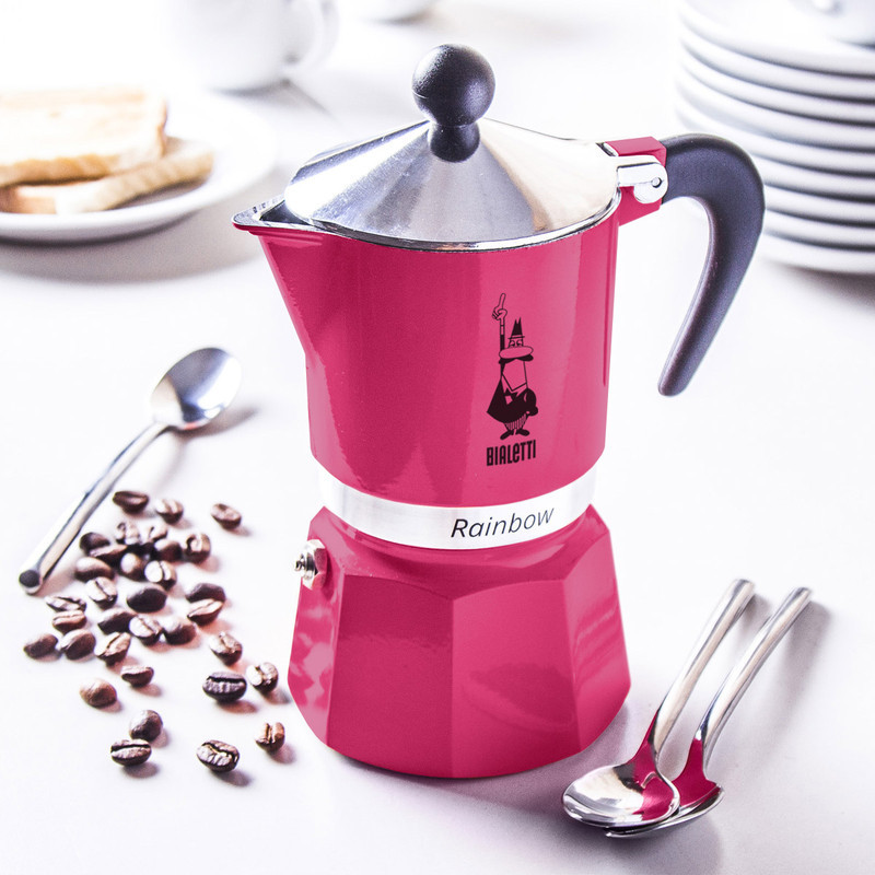 قهوه ساز بیالتی مدل رینبو 3Cups کد 5012