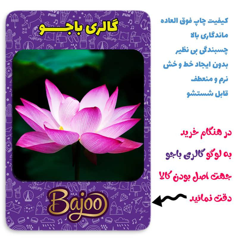 مگنت یخچالی گالری باجو طرح گل کد flower 43