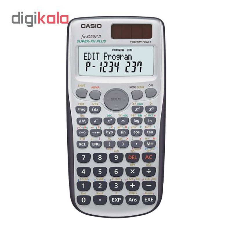 ماشین حساب کاسیو مدل fx-3650PII کد 119326