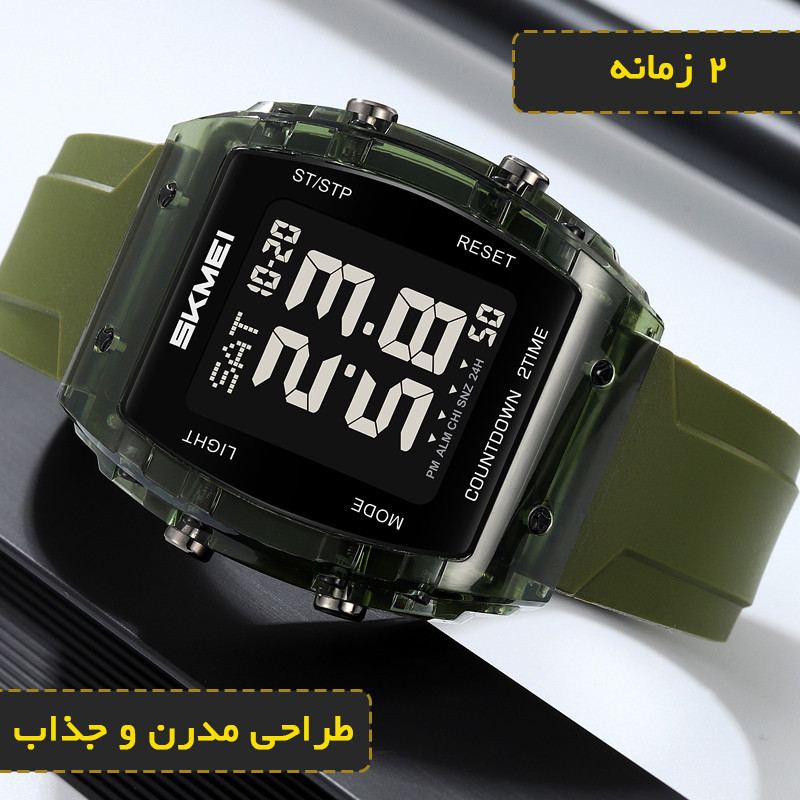 ساعت مچی دیجیتال مردانه اسکمی مدل 2409 AG