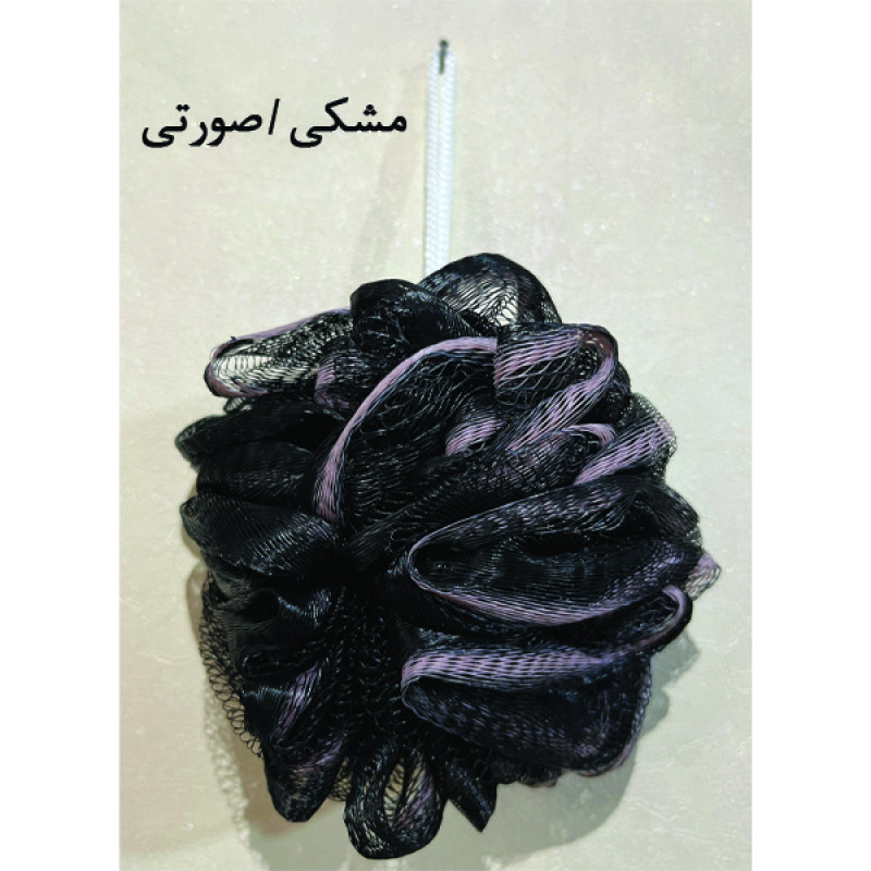 لیف حمام مدل توری حاشیه دار کد 002